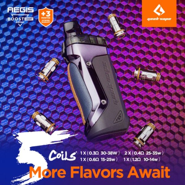 Aegis Boost Luxury Edition Pod Mod Kit By Geekvape