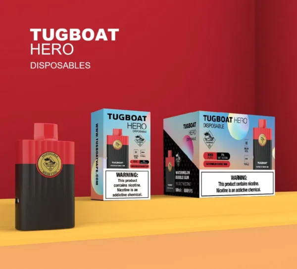 Tugboat Hero 8000 Puffs