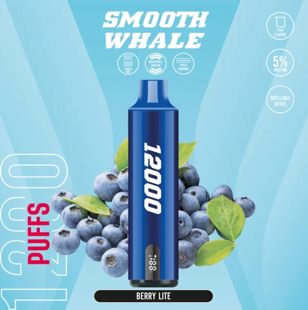 Smooth Whale 12000 Puffs Disposable Vape - Image 12