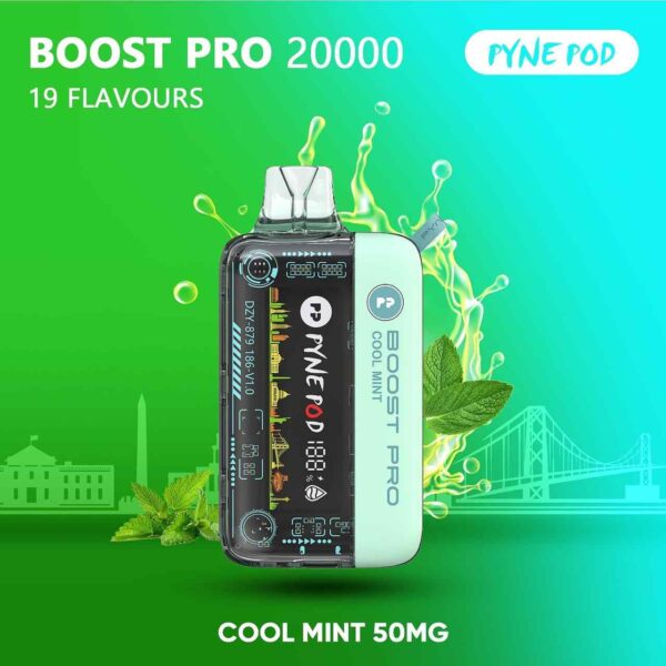 Pyne Pod Boost Pro 20000 Puffs Disposable Vape - Image 10