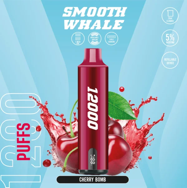 Smooth Whale 12000 Puffs Disposable Vape - Image 9