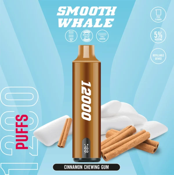 Smooth Whale 12000 Puffs Disposable Vape - Image 3