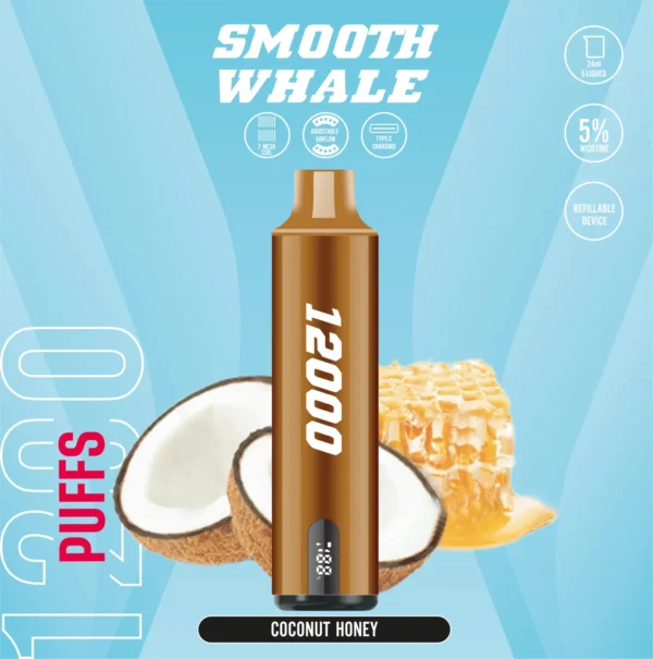 Smooth Whale 12000 Puffs Disposable Vape - Image 6