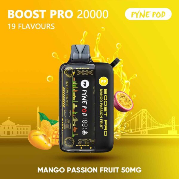 Pyne Pod Boost Pro 20000 Puffs Disposable Vape - Image 8