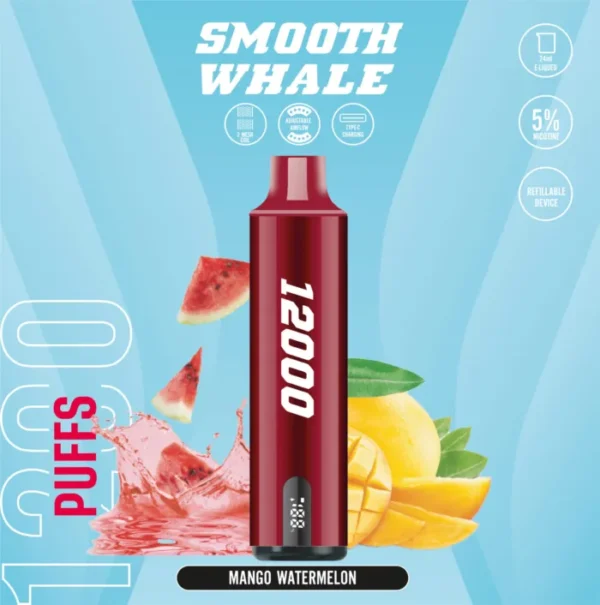 Smooth Whale 12000 Puffs Disposable Vape - Image 7