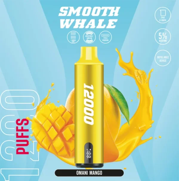 Smooth Whale 12000 Puffs Disposable Vape - Image 11