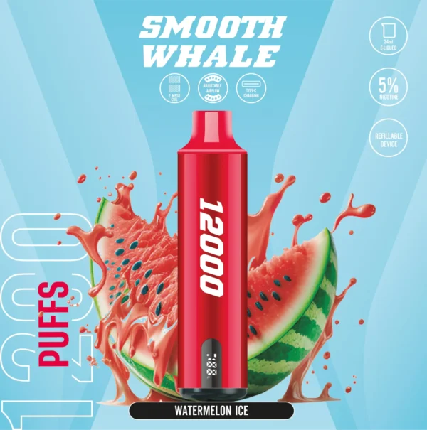 Smooth Whale 12000 Puffs Disposable Vape - Image 2